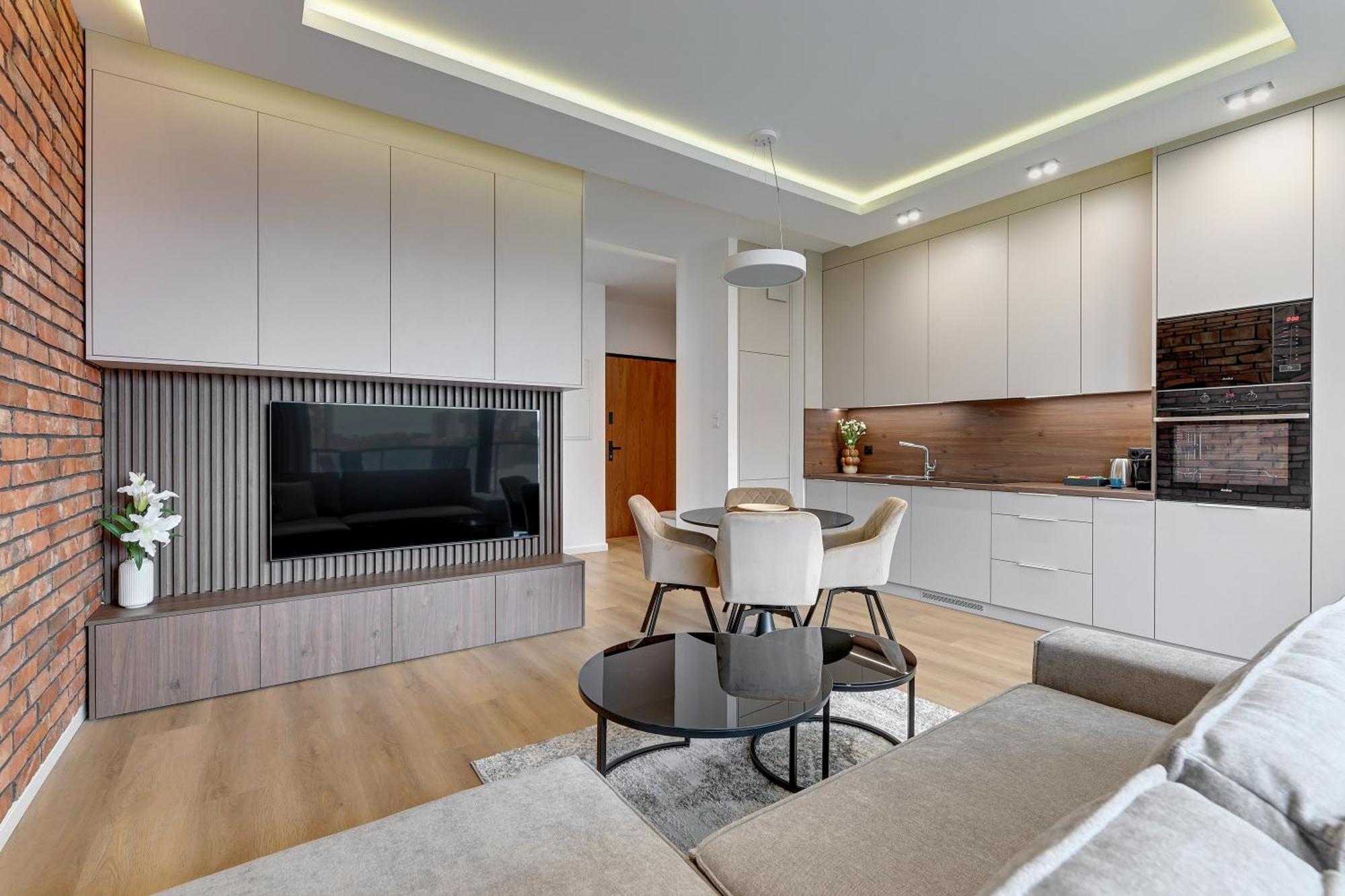 Apartmán Brabank Riverside - Sauna, Business & Gym By Downtown Gdaňsk